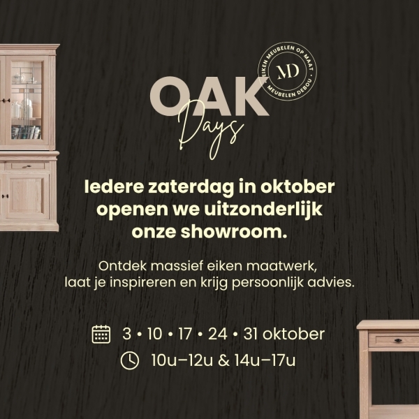 Oak Days in oktober!